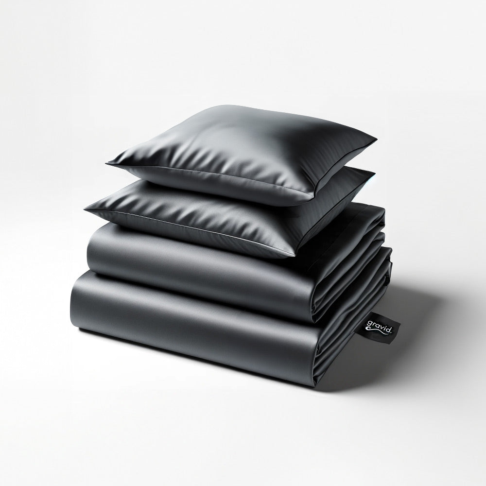 Breeze™ Sheets - Colour: Classic Grey Size: Twin by Gravid